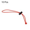 sourcing map 10pcs Elastic Cable Tie 9.84" Multipurpose Extra Thick
