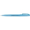 Pentel SES15C-FSX Brush Sign Pen Neon Blue Fibre Tip Brush