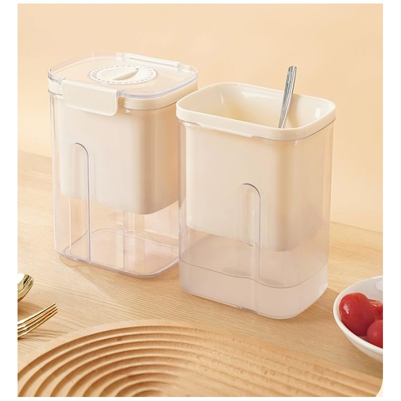 Yogurt Strainer Yogurt Maker with Ultra-fine Mesh Basket and Pressure
