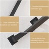 8FT Stair Railings Indoor, Black Iron Railings for Stairs, Industrial