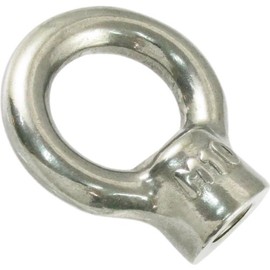 Himejiya Stainless Steel Eye Nut #10 (Nominal 0.4 inches (10 mm) IN-10M