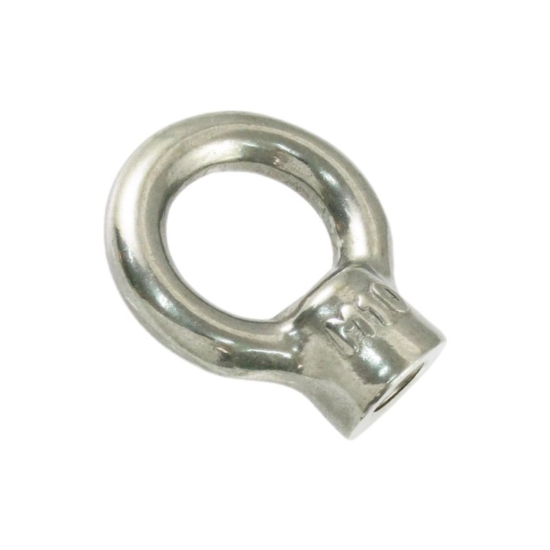 Himejiya Stainless Steel Eye Nut #10 (Nominal 0.4 inches (10