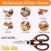 Ado Glo Kitchen Shears Scissors Heavy Duty Multipurpose for Meat