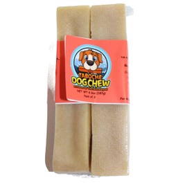Taboche Dog Chew- Yak Cheese - All Natural & Organic- Long Lasting- A Flavor of The Himalayas - Large - 6.6 oz (187g) - Pack of 2