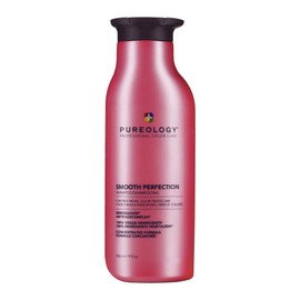 Pureology Smooth Perfection Shampoo - For Frizzy and Color Treated Hair, Smooths Hair & Controls Frizz, Sulfate-Free & Vegan, 9 Oz