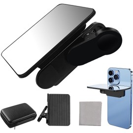 Adjustable Smartphone Camera Reflector Clip, Phone Camera Reflector Clip, Smartphone Selfie Reflector Clip, Phone Camera Reflector Clip, Phone Selfie Reflector Clip