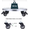 ARTLINE Heavy Duty Rolling Plant Stand with Lock Wheels -