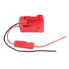 Battery Adapter Dock Power Connector with Fuse Holder 30Amp Fuse