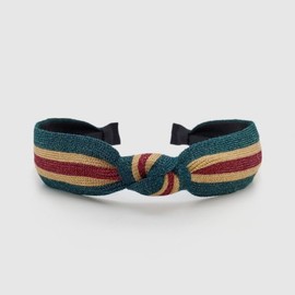 Lala 라라 트윙클 매듭 헤어밴드-그린(LALAH202G) Lala Twinkle Knot Hair Band - Green (LALAH202G)