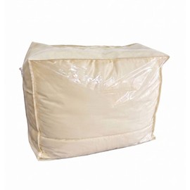 Ihane Futon Store Duvet Storage Bag, 1 Piece, Single, Double Use, Breathable, Non-Woven Fabric, Futon Storage, Storage Bag, Storage Case, Dust Protection, Handle, Transparent Window, Compression Bag, Compact