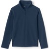Lands' End Kids Lightweight Fleece Quarter Zip Pullover Large Classic