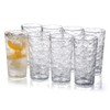 KX-WARE 18-ounce Acrylic Highball Glasses Plastic Tumbler, set of 8