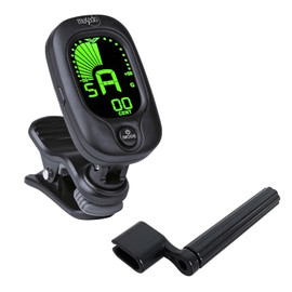 Cherub Musedo T-2046BD Clip-on Tuner Chromatic Tuner + Keepdrum String Winder
