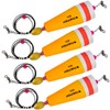 THKFISH Fishing Bobbers Fishing Floats Weighted Bobbers for Fishing Popping
