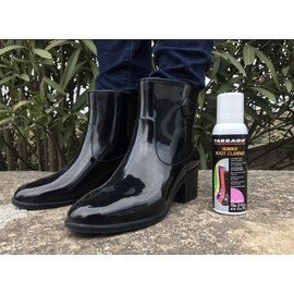 Tarrago Rubber Boot Cleaner - 125 ml Rubber Shoe Spray - Avocado Oil Based Shoes Spray Cleaner - Rubber Boot Restorer - Boot Shoe Cleaner for Rubber Footwear Clear