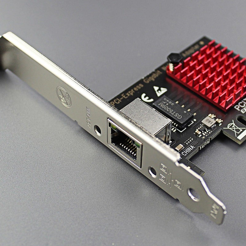 GLOTRENDS LE8111H Gigabit PCIe Ethernet Network Card, RTL8111H Chip, RJ45
