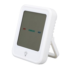 Digital Thermometer Hygrometer Professional High Accuracy Clear Display Indoor Thermometer Humidity Gauge for Room White