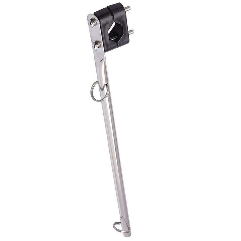 Amarine Made 2-Pack Stainless Steel Rail Mount Boat Pulpit Staff