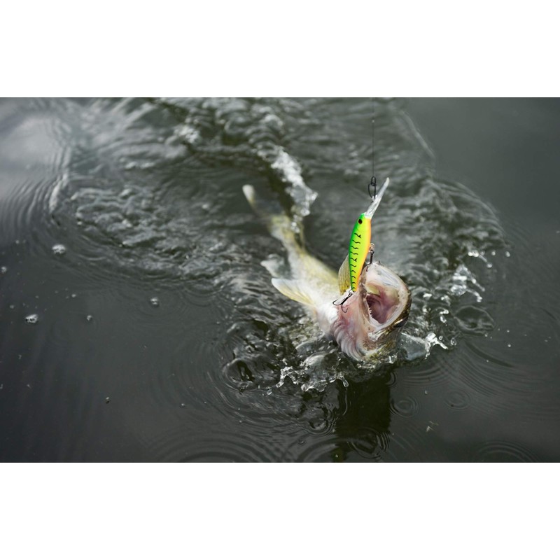 Berkley Flicker Minnow Fishing Lure, Flashy Perch, 1/3 oz, 3
