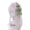 C-05-3 Light Green Maid Lolita Headband with Bow Gothic Hair