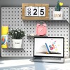 Funrous 4 Pack Pegboard Shelves Wall Organizer Peg Board Shelf
