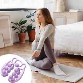 Leg Roller | Ring Leg Massager Thigh Roller - Deep Tissue Massager, Anti-Slip Muscle Roller, Hand Roller for Legs, Arms, Neck, Calves, Thighs