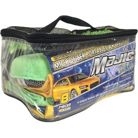 Majic Microfiber Portable Car Wash Kit (8 Pieces)
