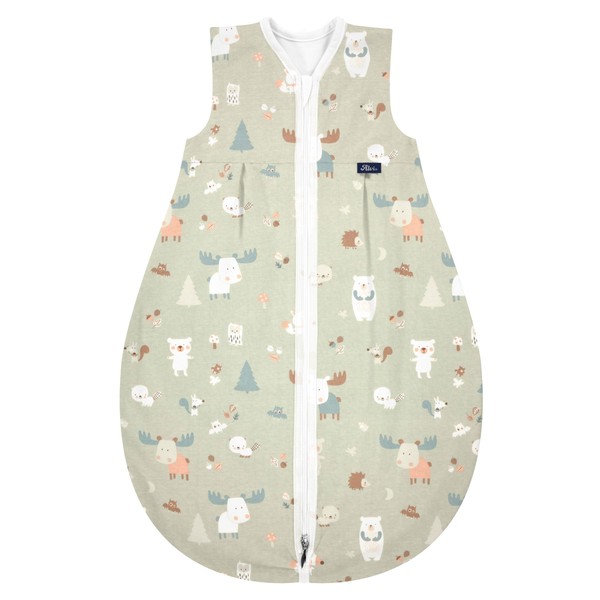 Alvi Mäxchen Light Summer Sleeping Bag Baby Forest