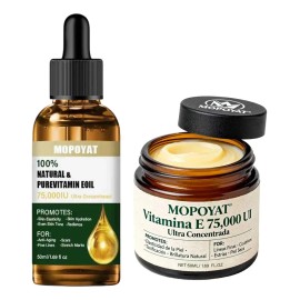 Vitamina E Cara-aceite Que Aclara Manchas+crema Piel Firme
