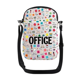 PXTIDY Umhängetasche für Büro, Job, Cowoker, Geschenk, stilvolle Mitarbeiter, Kuriertasche, Büro, Arbeit, Geschenk, beige, Small