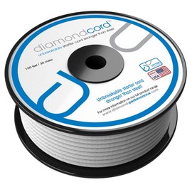 diamondcord 100 Feet by 2.8mm Unbreakable Gas Engine Pull Starter Recoil Replacement Cord Spool
