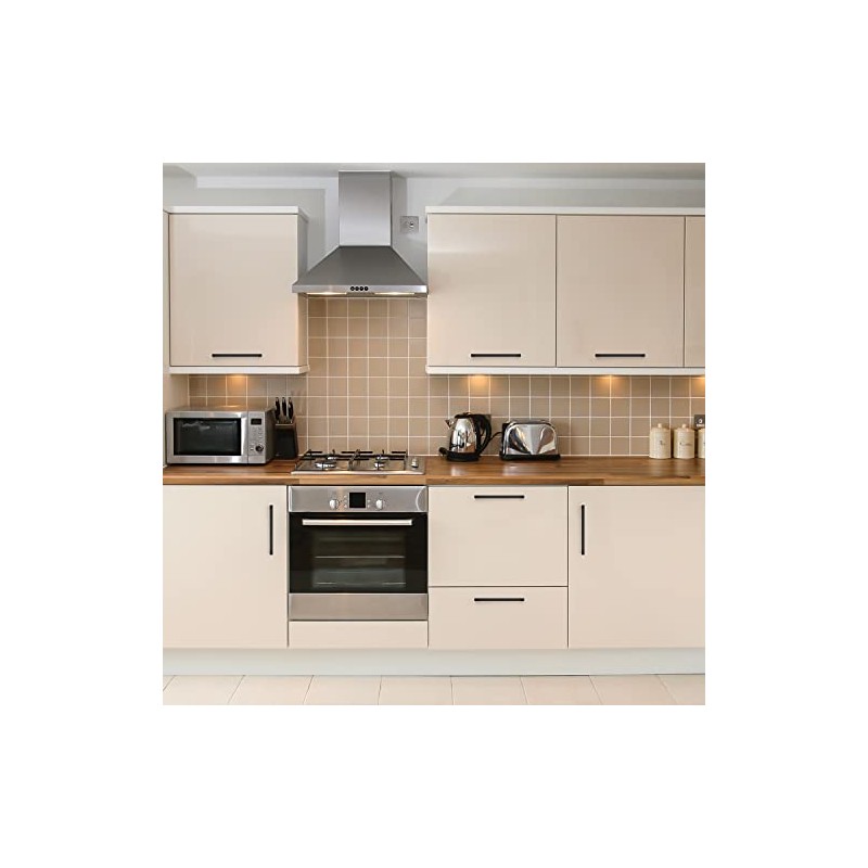 Ravinte 18 Pack 8 Inch Square Cabinet Handles - Matte