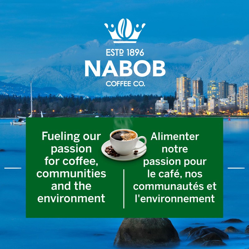 Nabob Dark Roast Sumatra Blend, 340g Canister