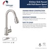 Plumb Pak URB78CBN Single Handle Pull Down Kitchen Faucet with