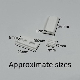 Hillarys 3-Part Cord Tension Shoe/Block (PL1010)