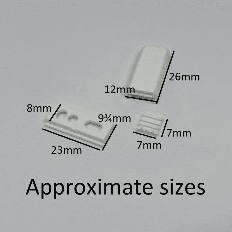 Hillarys 3-Part Cord Tension Shoe/Block (PL1010)
