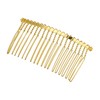 VOCOSTE Pack of 4 Anti-Slip Hair Side Combs Accessories Metal