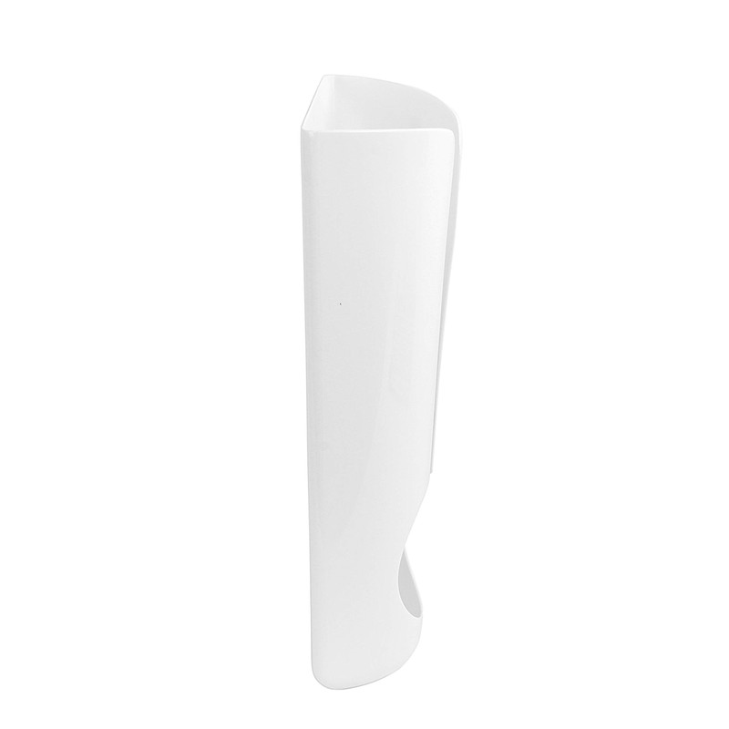 Spectrum Diversified, Soporte para bolsa de plástico blanco, montaje en