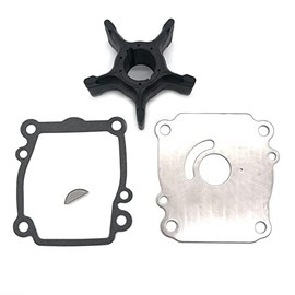 MOTOCEO 17400-90J11 Water Pump Impeller Repair Kit for 2003-2006 Suzuki Johnson Evinrude Omc DF90 115 J90 115 4-Stroke Outboards Replacement# 17400-90J20 - Boat Motor Parts
