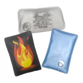 Blue square hot pack Flame square hot pack Domestic reuse pocket stove 5ea