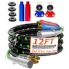 PlugSaf 12FT 3 in 1 Trailer Air Line Hose Kit
