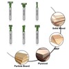 BAYTORY 6Pcs Keyhole Router Bits Set, 1/4" Shank Router Keyhole