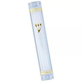 Lucite Mezuzah Case Waterproof - Medium