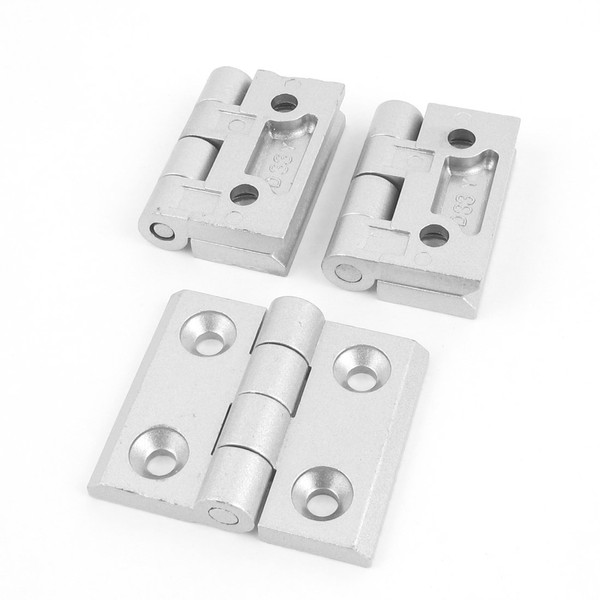 uxcell a15112300ux1352 Uxcell a15112300ux1352 Gate Aluminum Alloy Weld able Door Butt Hinge Silver Tone 3pcs, Aluminum (Pack of 3)