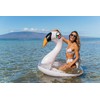 Gold Glitter Swan Inflatable Jumbo 48" Pool Tube by PoolCandy