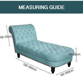 CHNSHOME Chaise Longues Protective Covers for Living Room Chaise Lounge Cover Stretch Recliner Chair Protective Cover