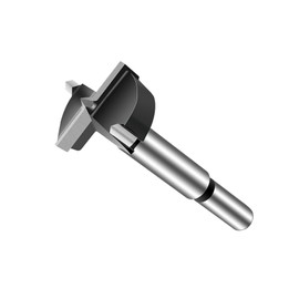 40mm Forstner Drill Bit, Black Tungsten Steel Wood Boring Bit, Round Shank Wood Tools, Professional Forstner Drilling Bit Cutter Bit,Woodworking Hole Saw