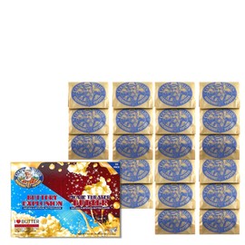 Cousin Willie's Microwave Popcorn Bags, Butter Lovers Value Pack (1 box, 20 Bags), Gourmet Popcorn Boxes for Party, Whole Grain Popcorn, Gluten Free, Low Calorie Healthy Snack, Made in USA, non-GMO