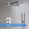 Rain Shower Head - Voolan 10" Round High Pressure Shower
