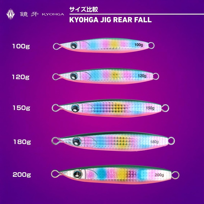 DAIWA Lure, Kagami Fang Jig RF, 200PH Murapin Zebra